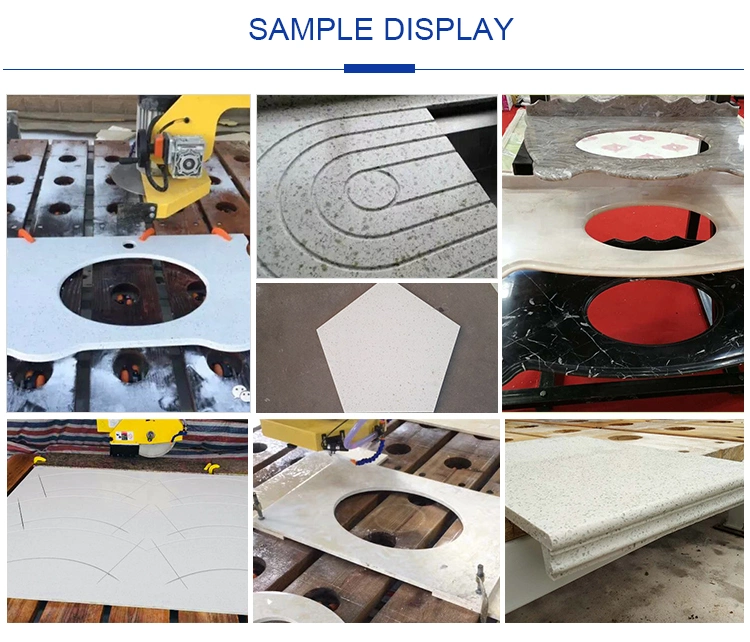 Quartz Slabs Cutting CNC Bridge Saw 3020 3220 5axis Marble Cutting Bridge Saw Price