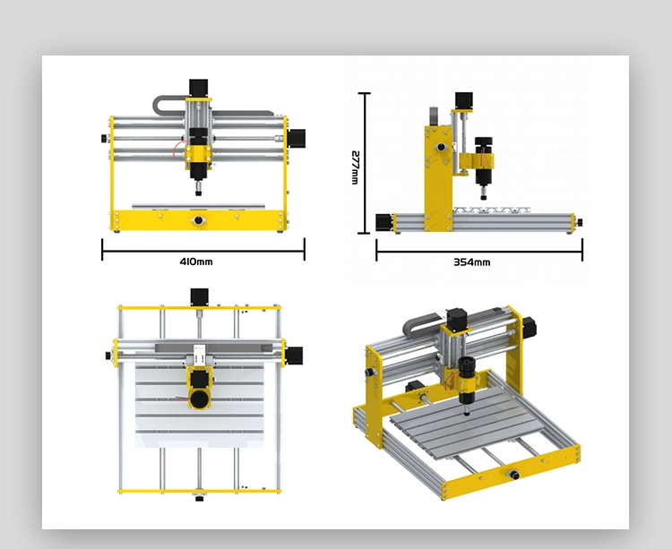 3040 Router Gold 300W 500W CNC Metal Engraving Machine for Stone