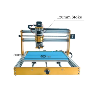 3040 Router Gold 300W 500W CNC-Metallgravurmaschine für Stein