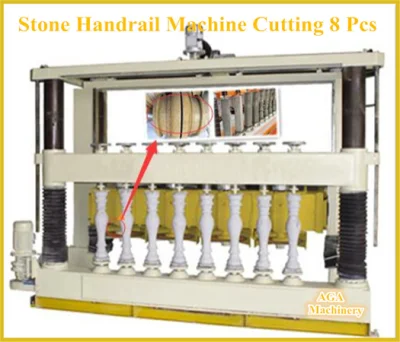 CNC-Profiliermaschine/4-Blatt-Steindrehmaschine für Geländer/Schneidsäule/Baluster zum Verkauf (DYF600)