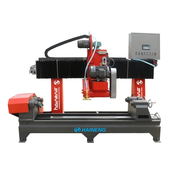 Kundenspezifische Steingeländer-Schneidemaschine, automatische Balusterform-Schneidemaschine, Vasenprofilierungsmaschine