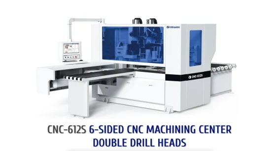 Sechsseitige automatische CNC-Bohrmaschine zum Bohren von Kabinenplattenlöchern für die Holzbearbeitung